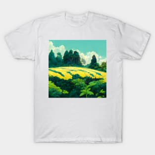 Summer Forest Field T-Shirt